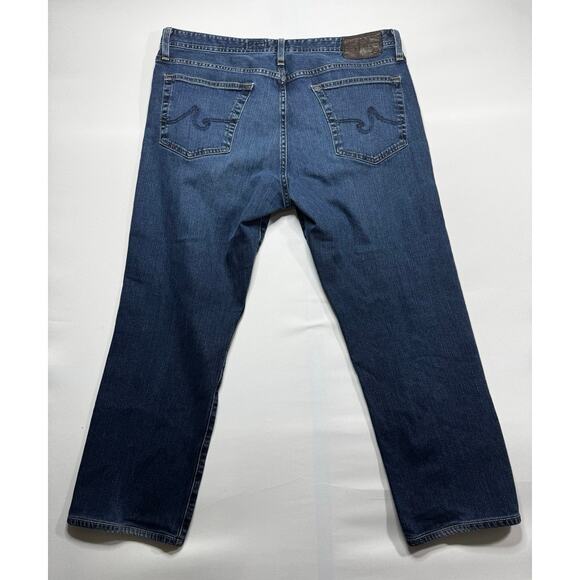AG Adriano Goldschmied Men's The Graduate Tailored Leg Blue Jeans - Size 38x29 - Picture 2 of 6